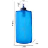 1000/2000ML Ultralight Foldable Water Bag Water Bottle Outdoor Sport Camping Running Hiking Bicycle TPU Soft Flask Water Bag New