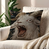 Pooky Goat Face 2D cushion cover For Pillow Printing Sofa Decoration Home Car Room Coffee Shop Office Nordic Simplicity