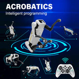 Remote Control Smart Robot Dog, 4-Legged Bionic Quadruped Robot, Programmable RC Toy for Kids, Interactive Electronic Pet, Great