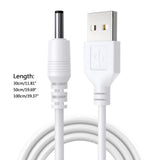 USB to DC 3.5mm Power Cable Jack Connector 5V Charger Power Cable 3.5*1.35mm Universal For HUB Mini Fan Router Speaker MP3/MP4