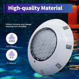 45W & 36W RGB LED Pool Light IP68 Waterproof 460/360 LEDs 2500/3600lm Remote Control for Swimming Pool Fountain Pond