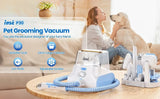 INSE P30 Dog Grooming Vacuum Ultra-Low Noise Pet Grooming Kits with 4.5L Large Capacity Dust Box Pet Clipper for Pet Hair Clean
