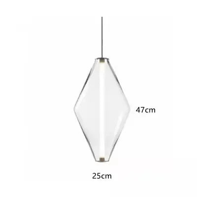 Nordic Minimalist Restaurant  LED Pendant Light  Modern Designer Glass Restaurant Small Pendant Light  Including Light Source