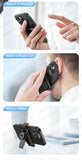 Tripod for Mobile Phone 360°Auto-Rotation Shooting C17 Quadrapod Selfie Stick Phone Stand AI Face Following, with Remote Control