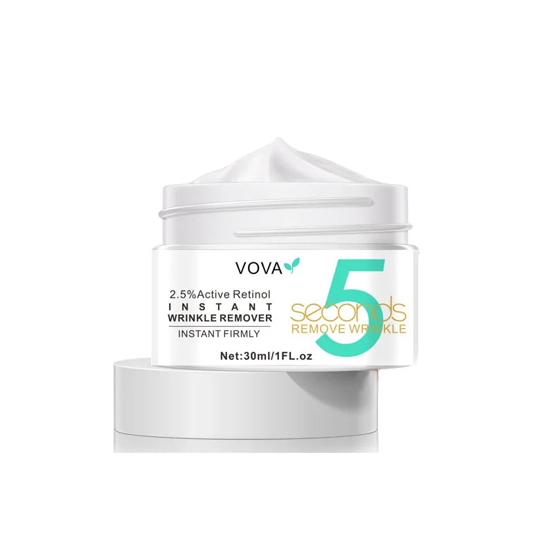 5 Seconds Instant Wrinkle Remover Face Cream Eye Firming Anti Aging Lifting Moisturizing Facial Cream Remove Fineline Skin Care
