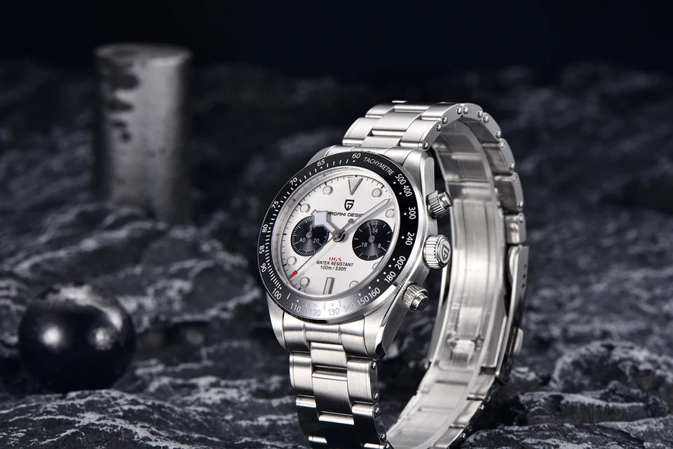 2026 New PAGANI DESIGN Panda Men's Watches Luxury Quartz Chronograph Waterproof AR Sapphire Mirror Sports Watch For Men Luminous