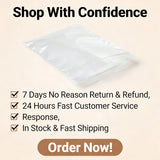 3 Size Reusable Storage Bags Transparent Leak Proof Freezer Bags Airtight Seal for Food Fruit Veggie Storage