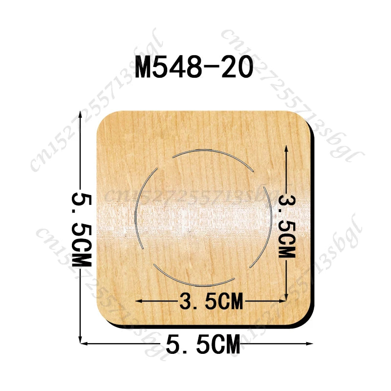 New Cutting Dies New Arrivals Scrapbooking 16MM Knife Suitable for Rolling Type Wooden Mold Cutting Machine
