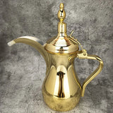 Golden Arabic Coffee Pots, ,Hot Water long-mouthed Tea Kettle Coffee Maker, Narrow Teapot 500/700ML 304 Stainless Steel
