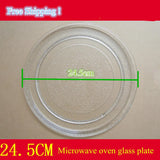 24.5cm Glass Plate For Midea lg Galanz 20L 21L 22L Microwave Oven Parts Accessories