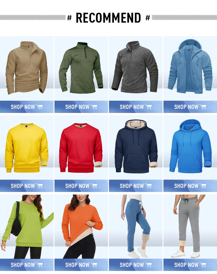 TACVASEN Heavyweight Quarter Zip Pullover Mens Winter Sherpa Lined Athletic Warm Sweatshirt Casual 1/4 Zip Golf Fleece Sweater
