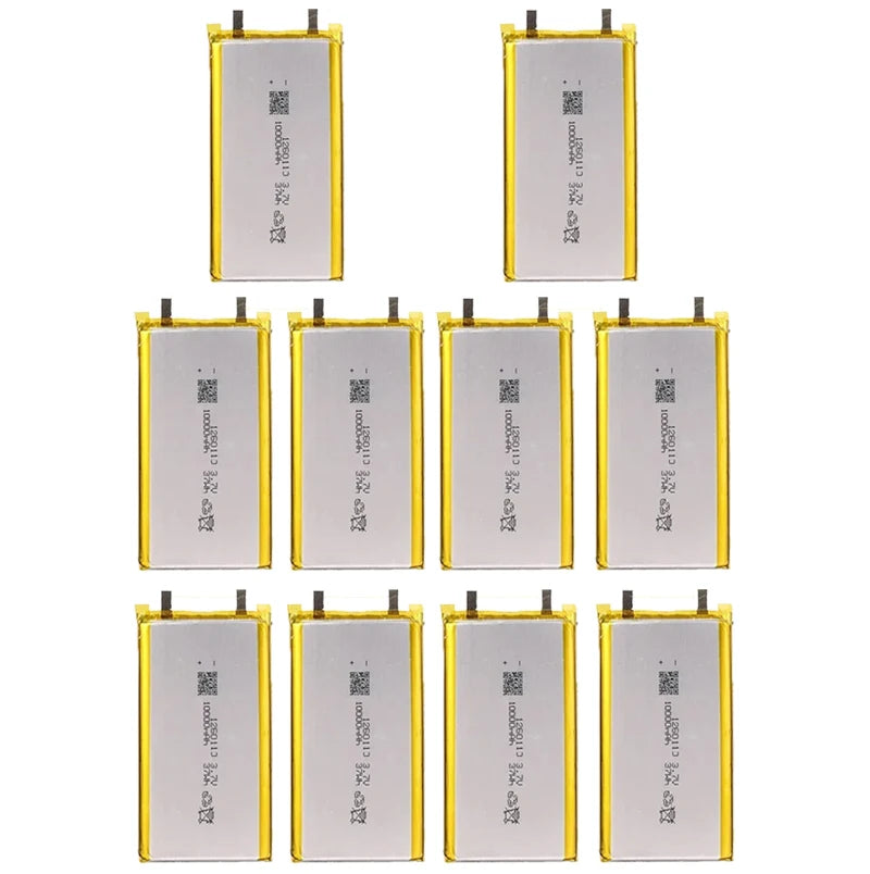 High Qulity 3.7V 10000mAh 1260110 Rechargeable Polymer Batteries Lipo Li-Po For Toy Power Bank GPS Laptop Camping Lights Diy