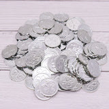 20/50/100pcs Clover Pattern Plastic Coin Fake Treasure Gift Simulation Coin Festival Decor Birthday Toys Kids Party Supplies