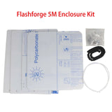 Flashforge Adventurer 5M AD5M 3D Printer DIY Enclosure Panel Kit Clear Polycarbonate PC Sheet 3mm