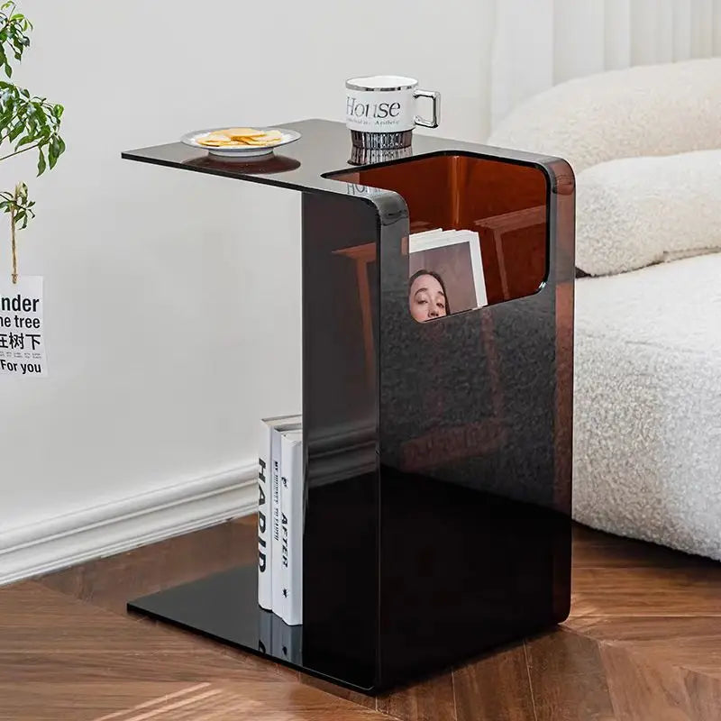 Tea Acrylic Side Table Sofa Coffee Table Living Room Table
