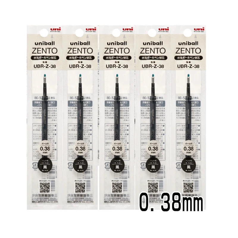Uni-ball ZENTO Click Gel Pen,0.38/0.5/0.7mm Various Colors Water-based pen With Ergonomic Grip Smooth Writing for School&Office