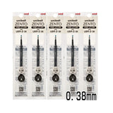 Uni-ball ZENTO Click Gel Pen,0.38/0.5/0.7mm Various Colors Water-based pen With Ergonomic Grip Smooth Writing for School&Office