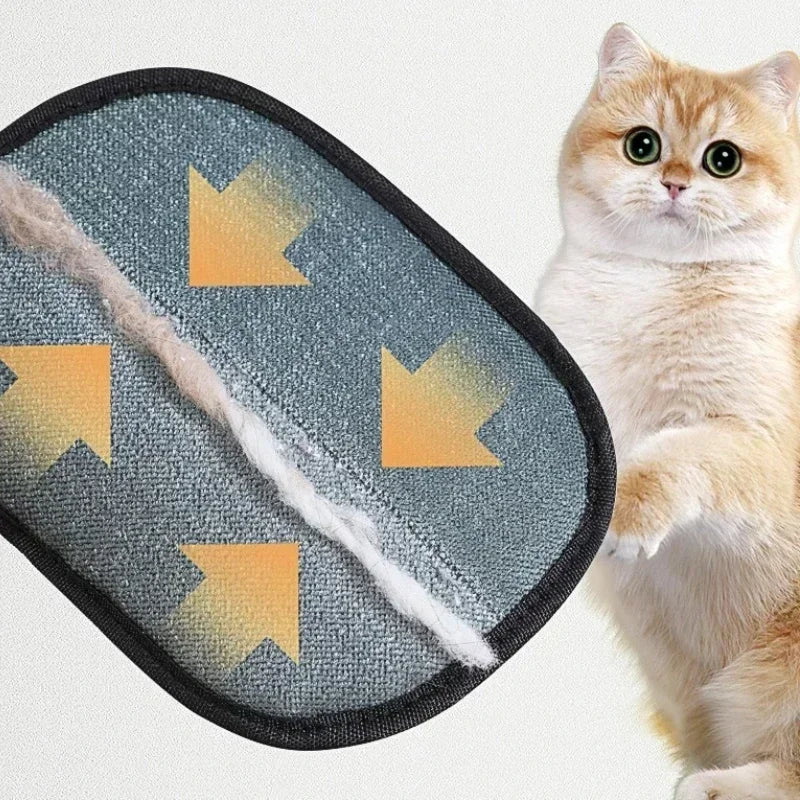 Pet Hair Remover Portable Washable Clothes Hair Dehairing Gloves Pet Cleaning Products Pet Accessories