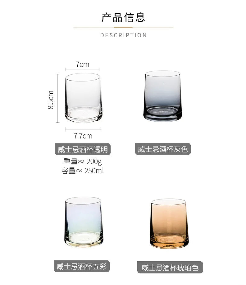 High Borosilicate Glass Mug Heat Resistant Tea Milk Lemon Juice Coffee Water Cup Bar Drinkware Lover Gift Creativity