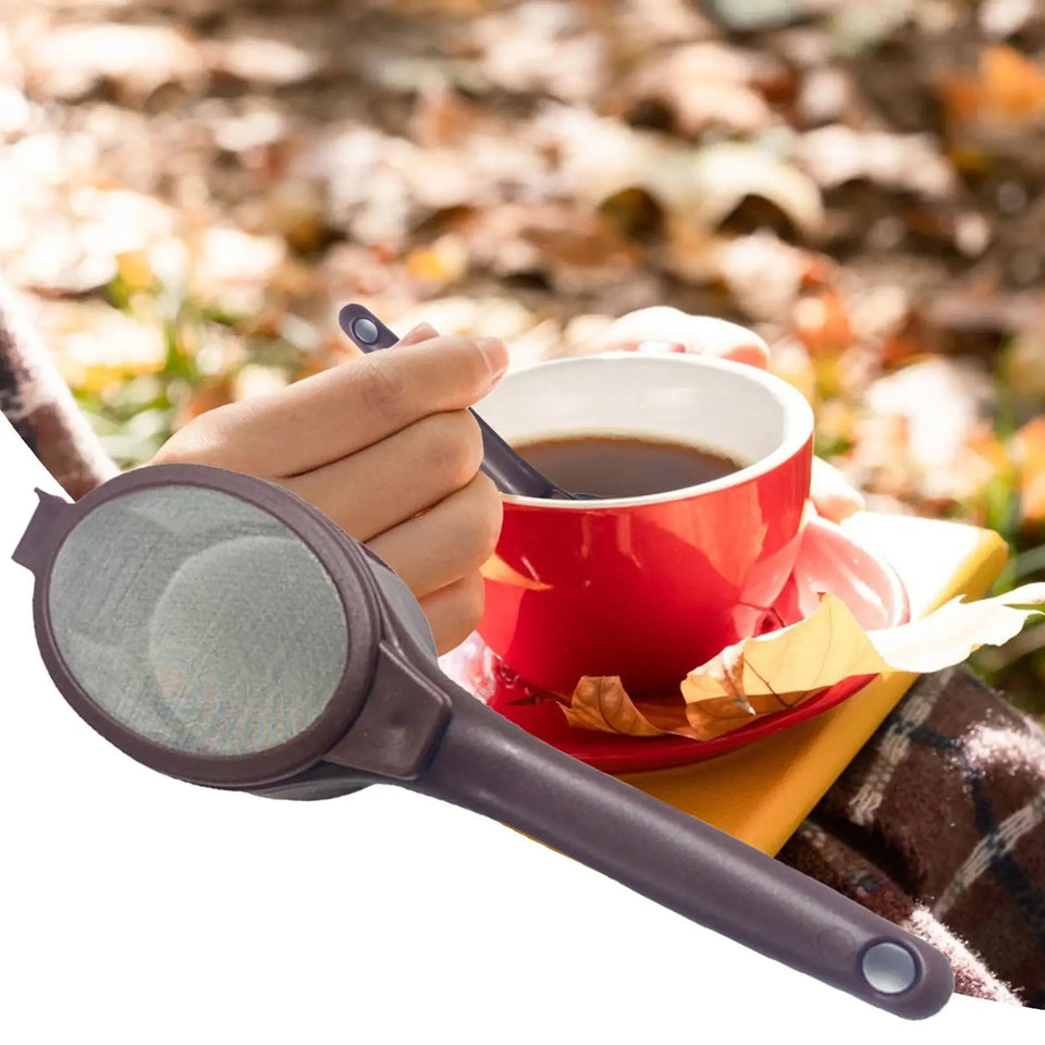 Coffee Filter Spoon Reusable Coffee Capsule Powder Tea Infuser Loose Leaf Strainer Bag Spoons Fine Pastic Mesh Kitchen Filters