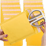 50/30/20/10PCS Kraft Bubble Mailers Envelopes Bags Yellow Seal Adhesive Shipping Bag Waterproof Mailing Business Gift Packaging