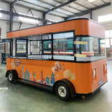 Standard Vending Food Kiosk Truck Outdoor Mobile Fast Food Carts Kiosk Popsicle Ice Cream Vending Carts Hot Dog Food Trailer