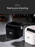 Bincoo Coffee Knock Box Espresso Grounds Container Dump Bin Bucket Anti Slip Powder Beveled Residue Home Cafe Bar Barista Tools