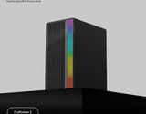 WJCOOLMAN Craftsman Series Small Chassis Home-Type Desktop Computer Supports M-ATX Motherboard - Compact Gaming PC Build
