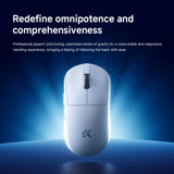 NEW MCHOSE A7 V2 E-sports mouse wireless Bluetooth tri-mode Ergonomics lightweight 8K gaming mice Customized PC accessory gifts