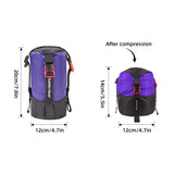Lightweight Compression Stuff Sack 1-2L Waterproof Polyester Compression Bag Storage Bag for Camping Hiking Backpacking