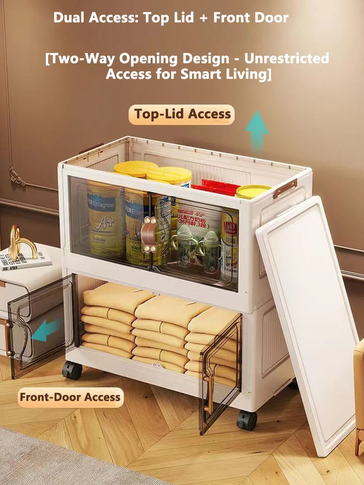 Multilayer Storage Closet Organizer for Multi-scene Use Home Organization Solution for Closets Pantry Or Garage