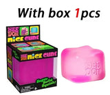 ### Nee Doh Nice Cube Super Solid Squishy Stress Relief Toy Soft Squeeze Fidget Toy for Office Anxiety Relief Kids Adults Gifts