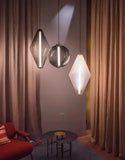Nordic Minimalist Restaurant  LED Pendant Light  Modern Designer Glass Restaurant Small Pendant Light  Including Light Source