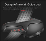 Hollow Breathable Bicycle Saddle Men Women MTB Road Bike Saddle Shock Absorbing Comfortable Big Butt Bike Seat Safety Warning