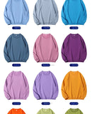Autumn O-Neck Cotton Women's Sweatshirt Hoodies Basic Loose Casual Women Pullover Solid Sweatshirt Ladies Tops Factory Wholesale