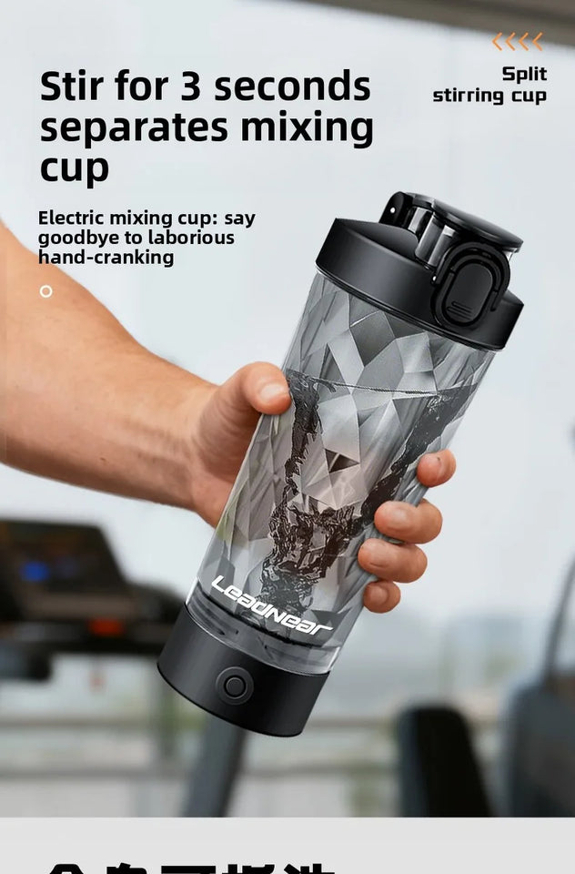 Portable Blenders Cup 700ml Rechargeable Electric Mixing Cup Protein Powder Shaker Cup for Sports Travel Home Milk Coffee Mixer