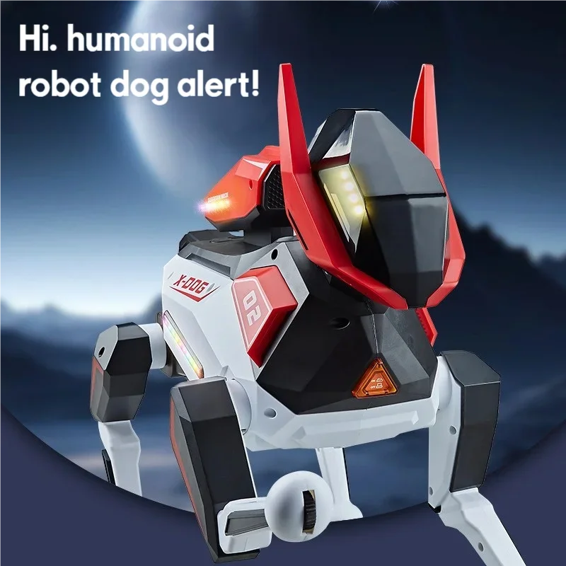 AI Simulation Robot Dog Intelligent Machine Dog Voice Command APP Control Programming Interactive Performs Acrobatics Robot Dog
