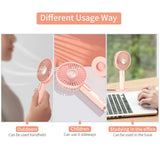 Xiaomi Summer Mini Fan Portable 3 Speed Adjustable Fans USB Rechargeable Desk Handheld Air Conditioner Cooler For Outdoor