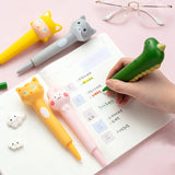 New Squishy Antistress Toys Ice Cream Hot Dog Dinosaur Slow Rising Pen Soft Squeeze Pen Stress Relief Toy Christmas Gifts