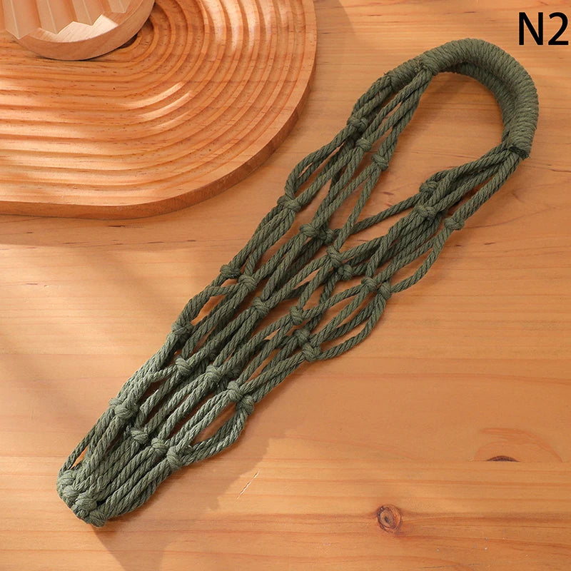 Portable Coffee Cup Bag Hollow Out Bottle Bag Practical Mugs Bag Foldable Water Bottle Bags Woven Net Bag Cup Cover