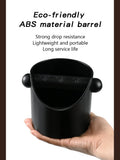 Coffee Knock Box For Grind Waste Grounds Dump Anti-slip Pad Shock-Absorbent With Removable Bar Espresso Maker Cafe Barista Tools