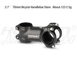 Homehin Adjustable Bicycle Handlebar Stem Ultralight 7/17 Degrees Bike Stems 31.8*45-120mm Positive Negative Vertical Handle