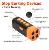 Dog Repeller Device Training Ultrasonic Handheld Anti-barking Deterrent Device Dog Training Device Repel Animals Pets Trainer