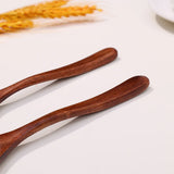 1-10PCS Long Hand Wooden Spoon Ellipse Ladle Sets Tea Coffee Honey Stir Spoons Kitchen Spice Scoops Tableware Stirrer Teaspoons