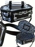 Vampire Coffin Purse Coffin Gothic Punk Handbag Halloween Shoulder Bag Ladies Crossbody Birthday Gift