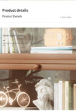 Bookshelf, bookcase, dust-proof floor-standing storage rack, household children and students storage rack with doors