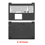 NEW For Dell Latitude 3590 E3590 L3590 Laptop LCD Back Cover Front Bezel Palmrest Bottom US keyboard Case Laptop Frames