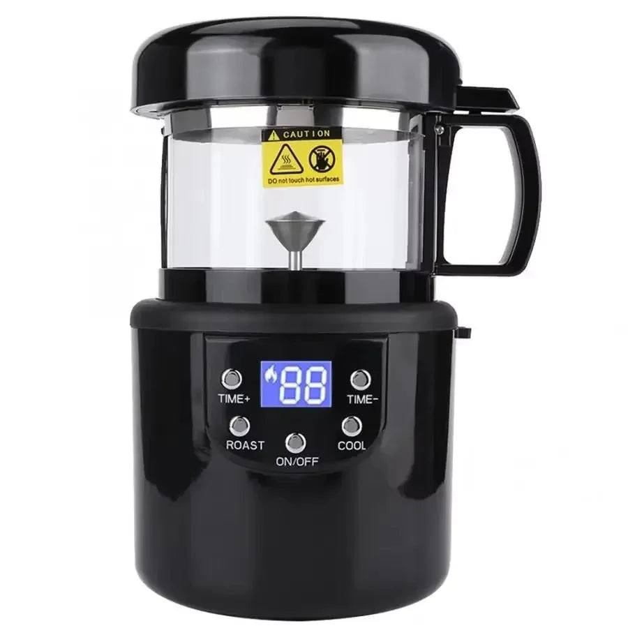 CAFEMASY Home Coffee Roaster Electric Mini No Smoke Coffee Beans Baking Roasting Machine 1400W Coffee Bean Roaster