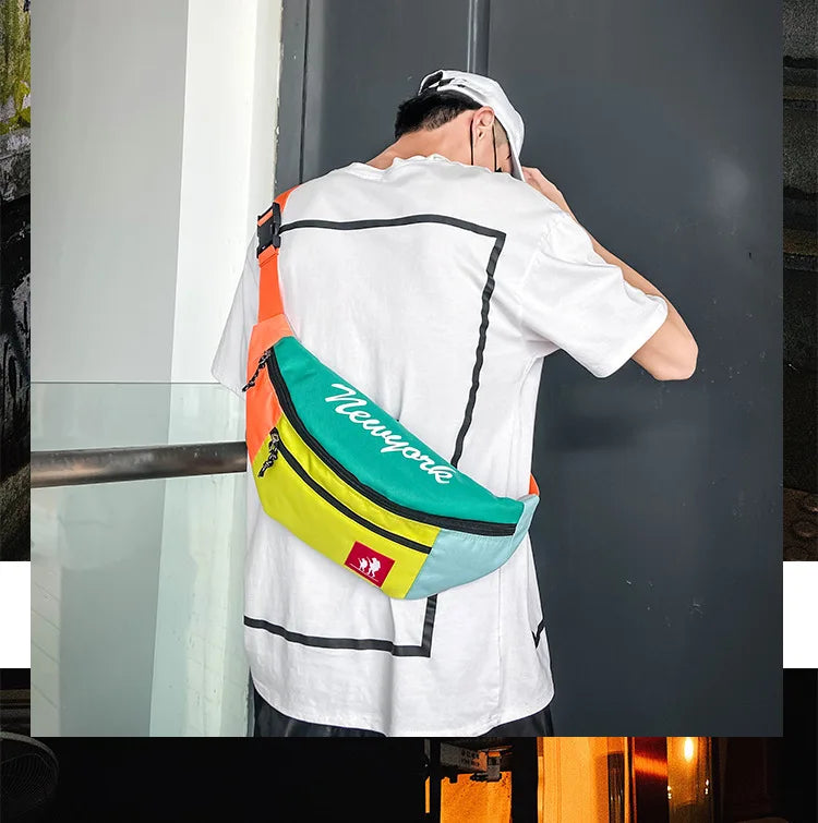 Unisex Waist Bag Fanny Pack Fashion Bags For The Belt Multifunction Chest Bag Banana Packs Hip Hop Bum Package Crossbody Pack