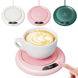 USB Coffee Mug Warmer with 3 Temperature Settings Smart Cup Warmer Electric Beverage Warmer for Hot Coffee Tea and Milk